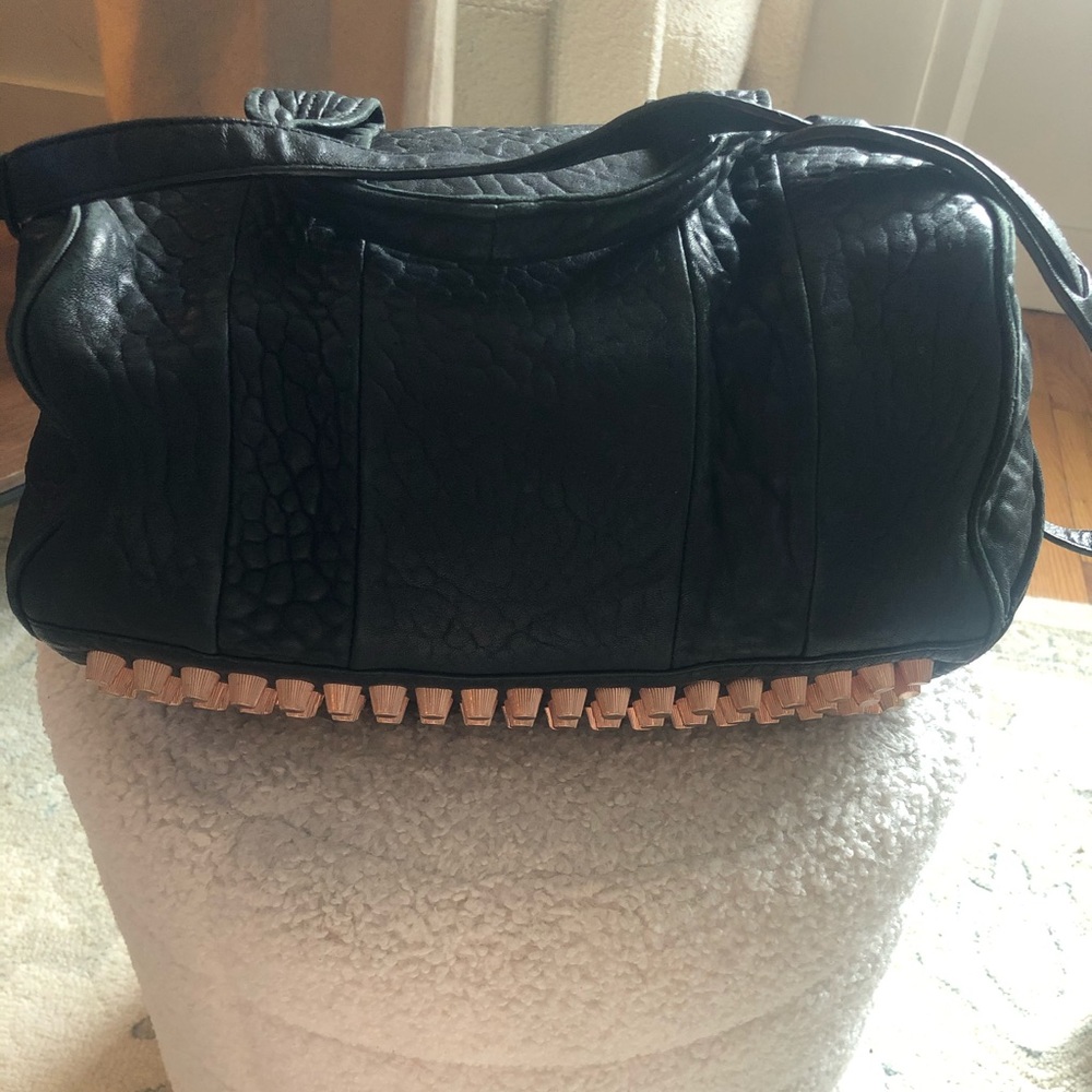 Alexander Wang rose gold Rocco bag